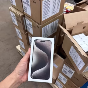 Home These iPhone 15 Pro Max pallets UK contain 6 brand-new iPhone 15 Pro Max smartphones in original packaging.